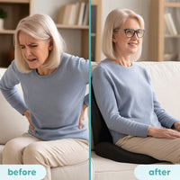 Ergonomic Seat Cushion with Lumbar Support