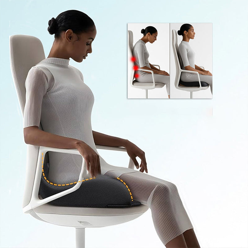 Ergonomic Seat Cushion with Lumbar Support
