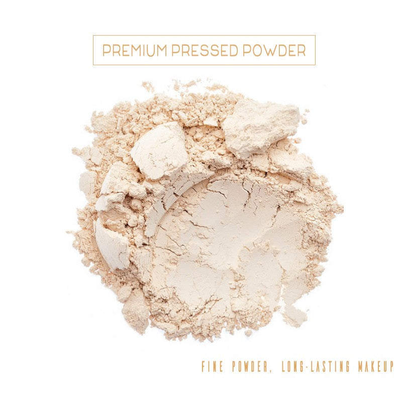 Travel-Friendly Oil-Control Compact Powder - SPF 50+ with Built-in Mirror