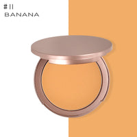 Travel-Friendly Oil-Control Compact Powder - SPF 50+ with Built-in Mirror